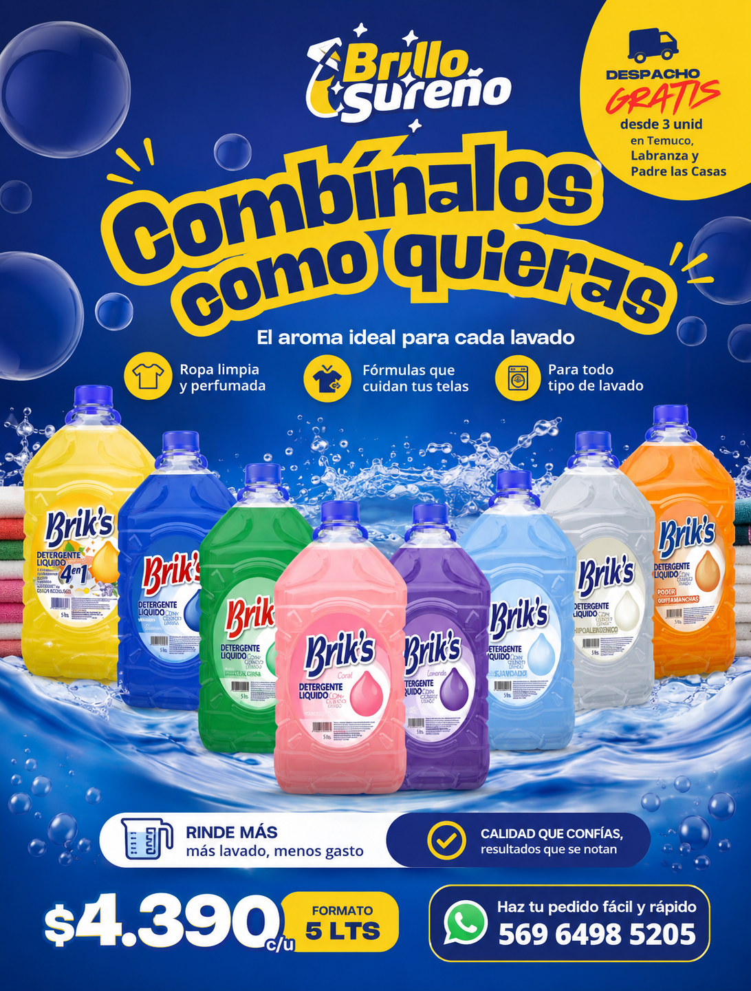 Detergentes Brik´s