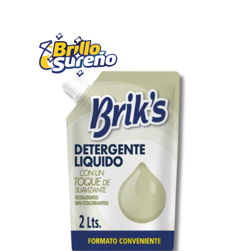 Detergente Líquido Matic Brik's Blanco 2 litros Doypack