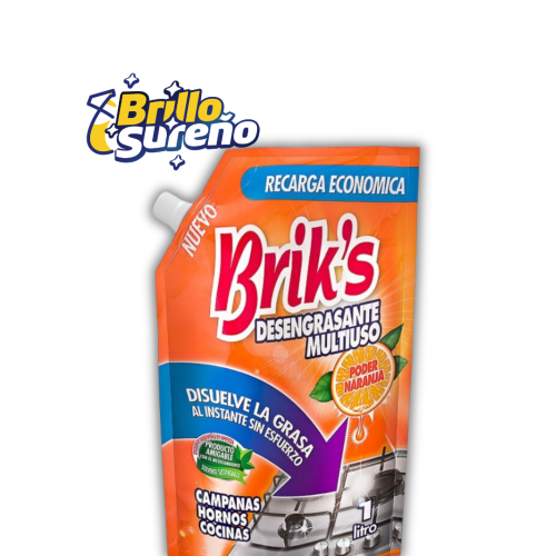 Desengrasante Multiuso Brik's 1L Doypack