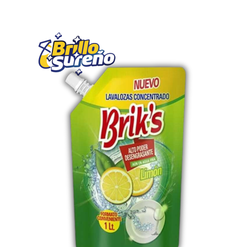 Lavaloza Brik´s Doypack Amarillo 1 Litro