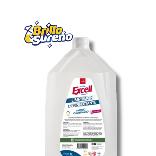 Limpiador Desinfectante con Amonio Excell 5 litros