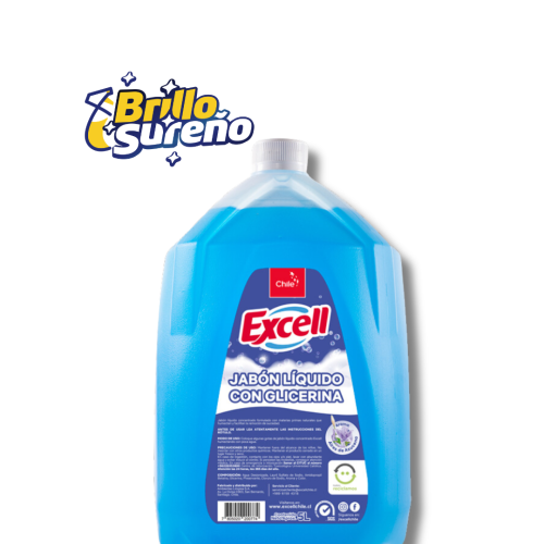 Jabón Líquido Concentrado con Glicerina Excell 5 litros
