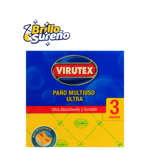 Paño Multiuso Ultra Virutex 3 unidades