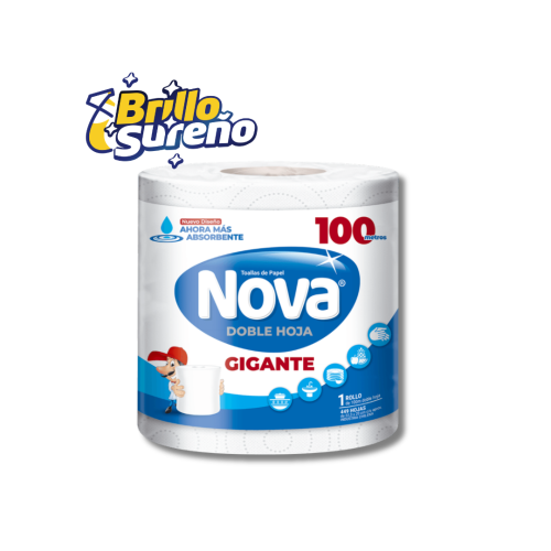 Toalla de Papel Nova Gigante 100 mts