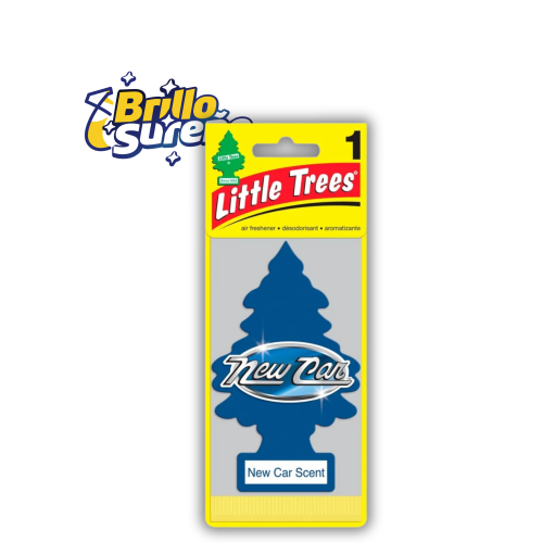 Aromatizante Pino Auto Little Tree Azul New Car