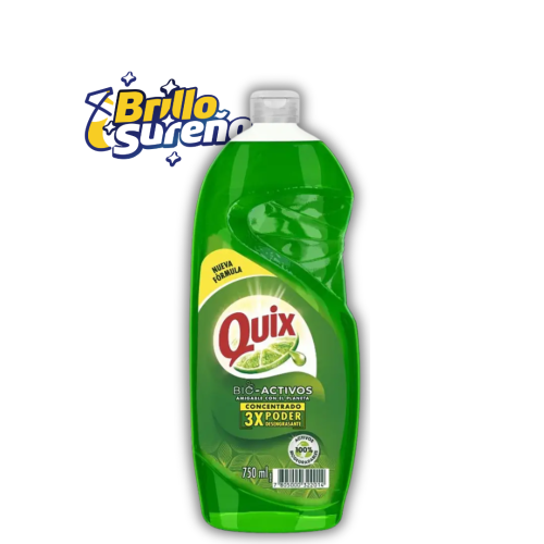 Lavaloza Concentrado Quix Verde 750 ml