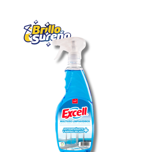 Limpiador y Limpiavidrios Multiusos Excell 500ml