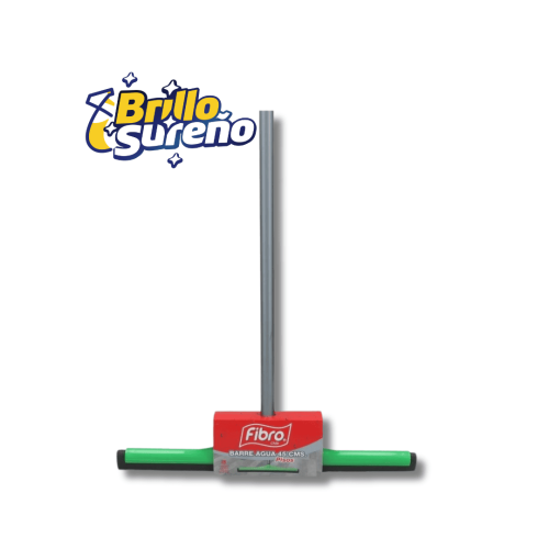 Barre Agua con Mango Metálico Fibro Chile 45 cm