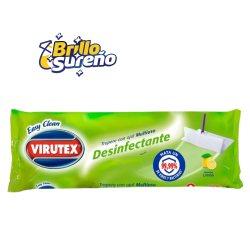 Trapero Desechable con ojal Multiuso Desinfectante Virutex