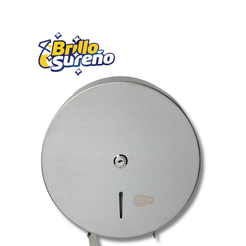 Dispensador Papel Higiénico Acero Inoxidable Jumbo Elite Profesional