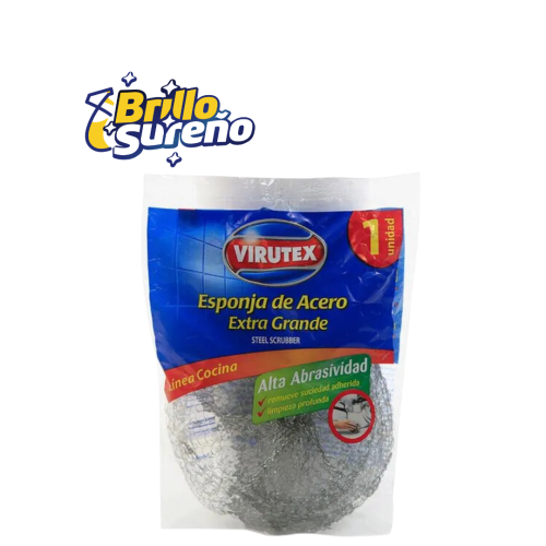 Esponja de Acero Extra Grande 1 unidad