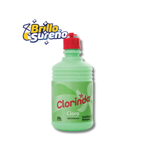 Cloro Tradicional Concentrado Clorinda 250 ml