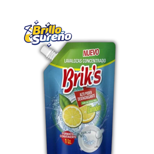 Lavaloza Brik's Doypack Verde 1 Litro